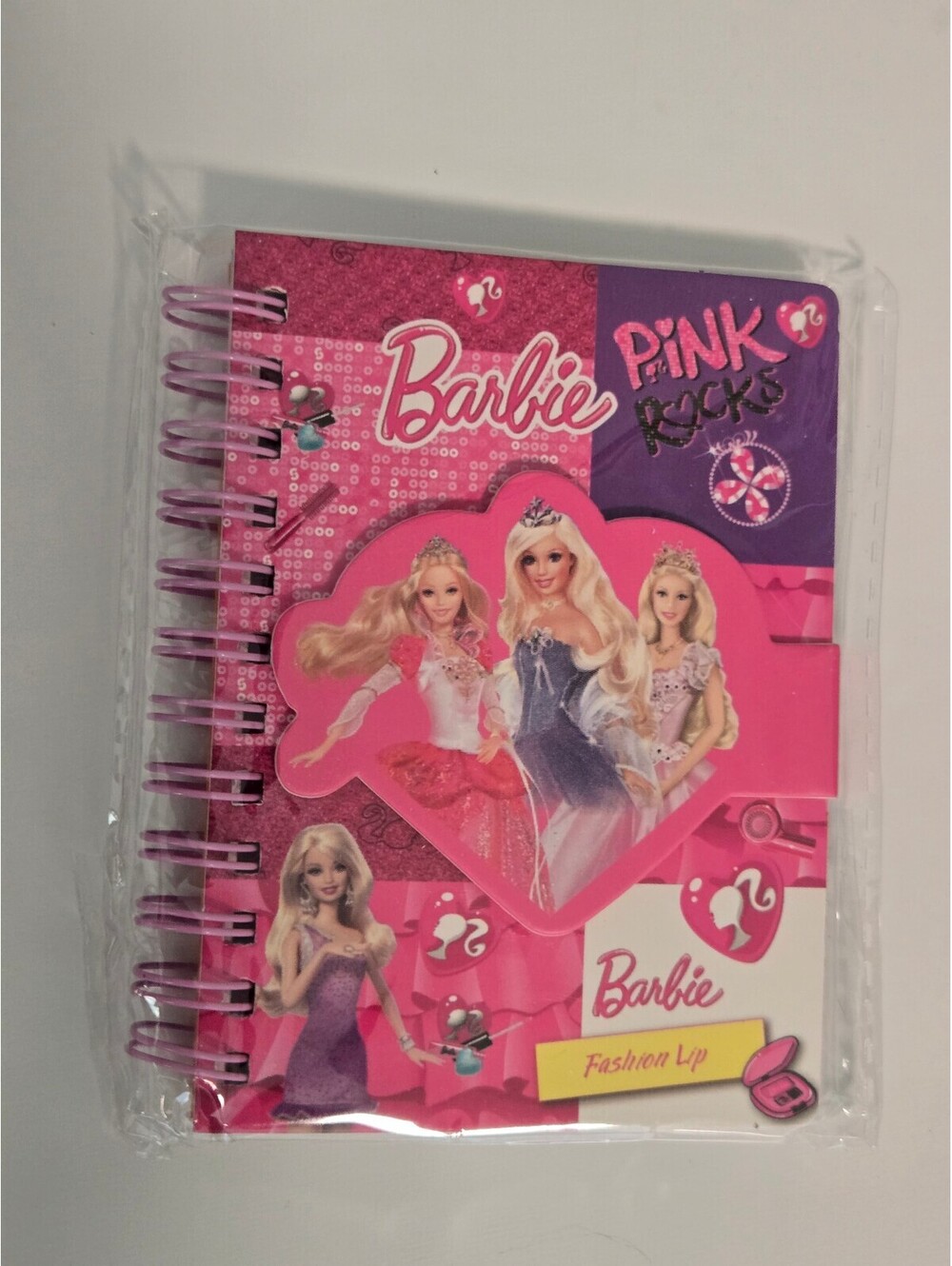 Barbie Pink spiral notebook